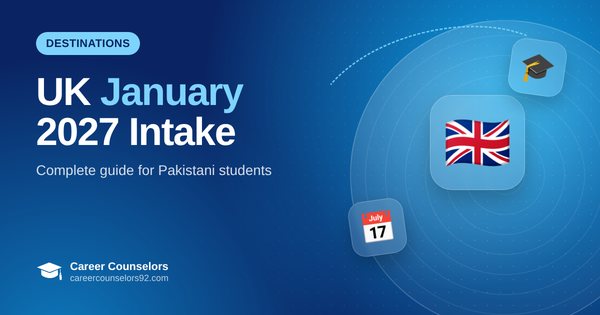 UK January 2027 Intake: Complete Guide for Pakistani Students